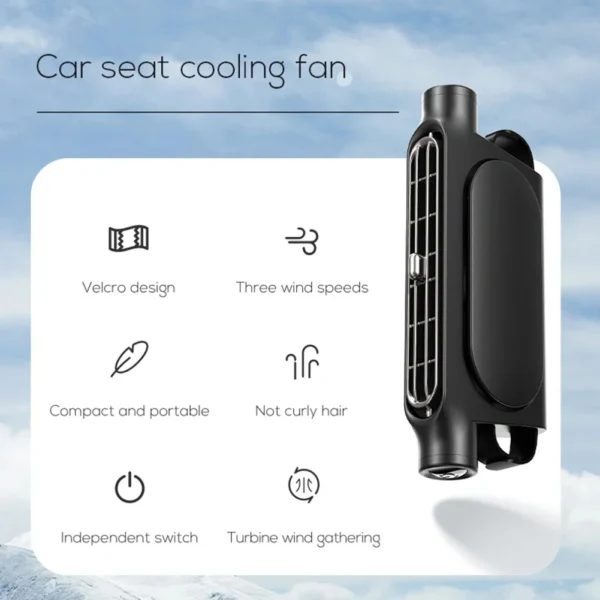 Car Seat Cooling Fan - Image 5