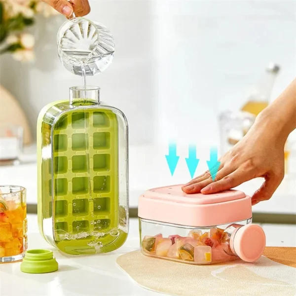 Cool Summer Ice Bottle – Ice Cube Refreshing Drink Bottle - Image 4