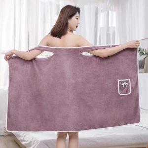 CozyWrap™ Wearable Bath Towel Dress