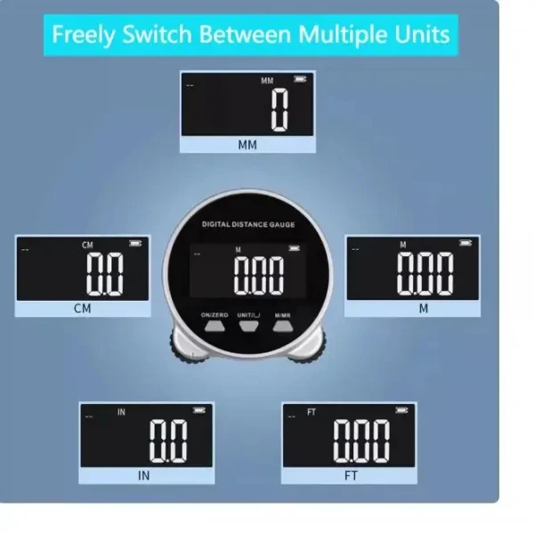 Digital Rechargeable Tape Measure – Smart High-Precision Measuring Tool - Image 2