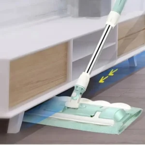 Flat Mope With Reusable Washable Mop Cloths