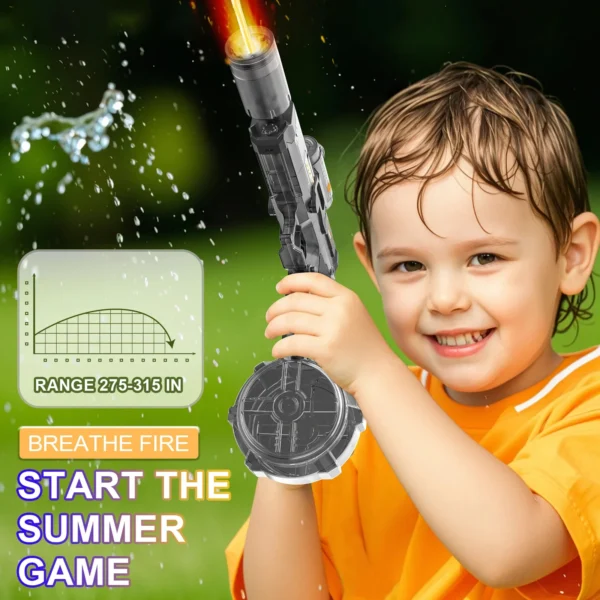 LED Electric Water Gun – Large Capacity Automatic Spray Blaster - Image 2