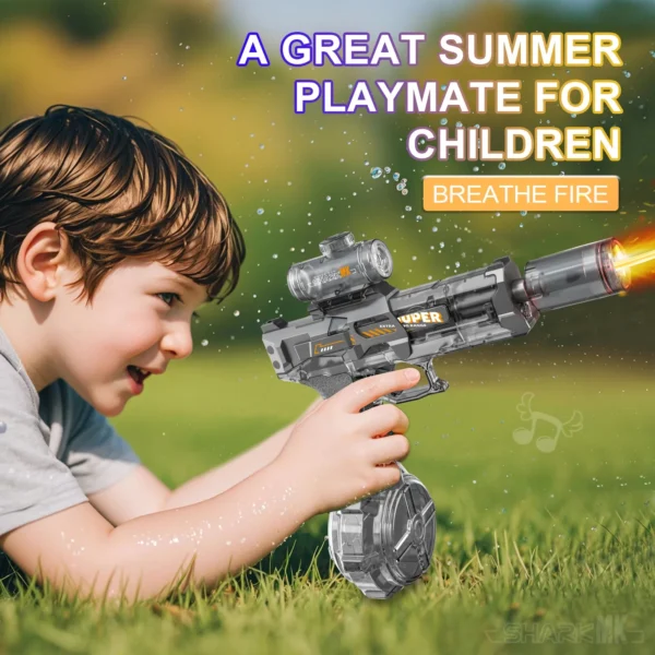 LED Electric Water Gun – Large Capacity Automatic Spray Blaster - Image 3