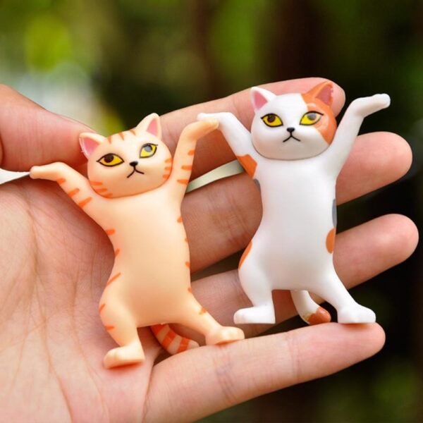 (5PCs) Magnetic Cute Dance Cat Multifunction Holders - Image 4