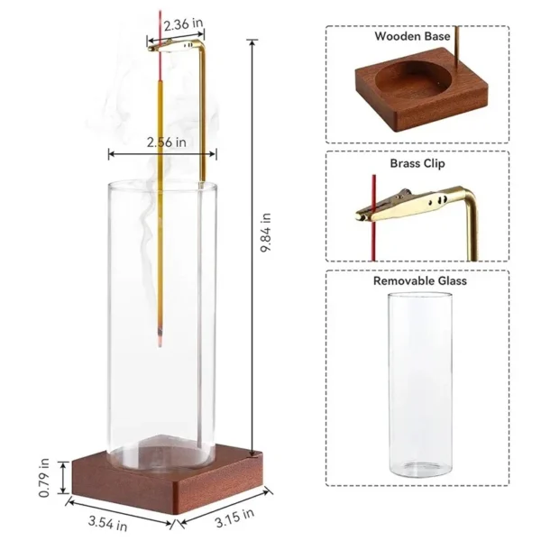 Modern Scented Incense Holder (Incense Not Included) - Image 2