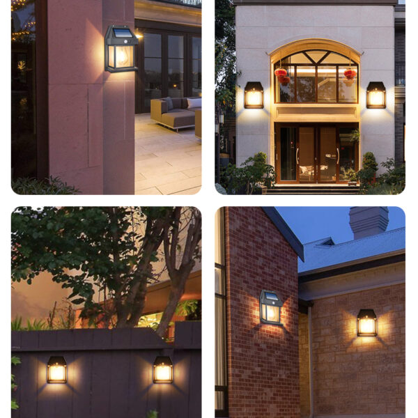Outdoor Solar Wall Lamp - Image 4