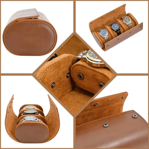 PU Leather Watch Roll - Image 4