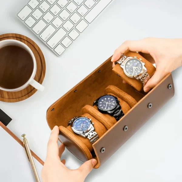 PU Leather Watch Roll
