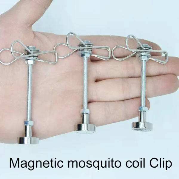 Powerful Magnetic Mosquito Coil Holder- 2PCS - Image 2
