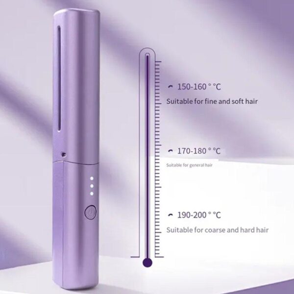 Rechargeable Mini Hair Straightener - Image 5