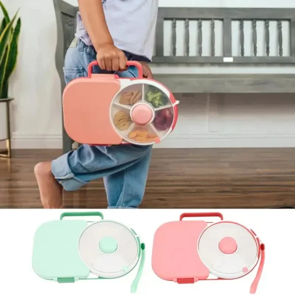 Rotating Kids Lunch Box
