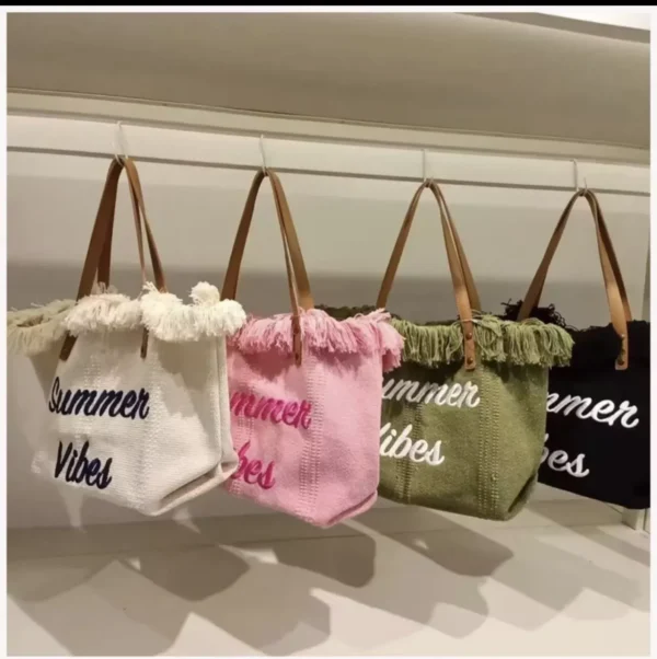 Summer Vibes Beach Bag - Image 7