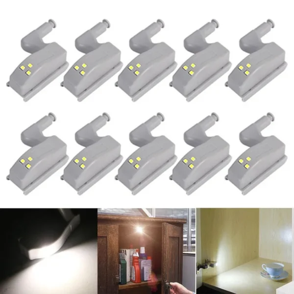 Touch Sensor Cabinet LED Light (10 PCS)
