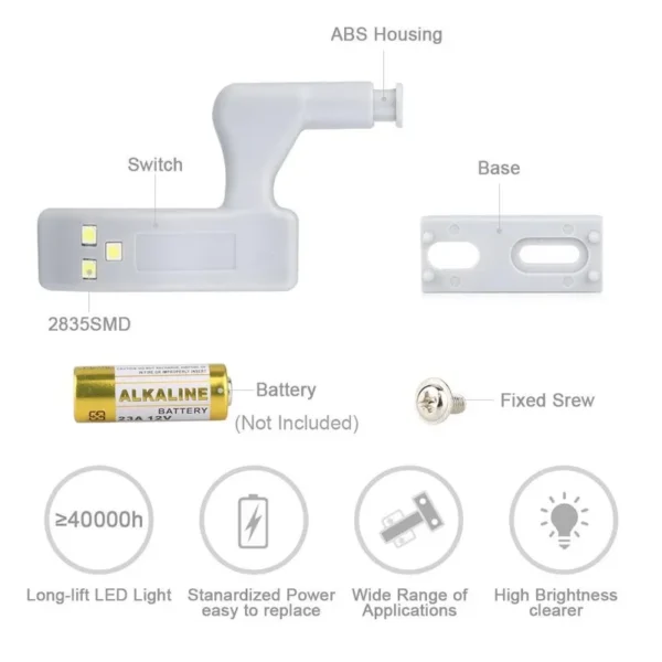 Touch Sensor Cabinet LED Light (10 PCS) - Image 2