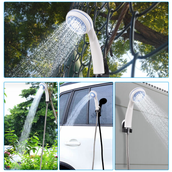 USB Rechargeable Portable Camping Outdoor Shower - Image 8