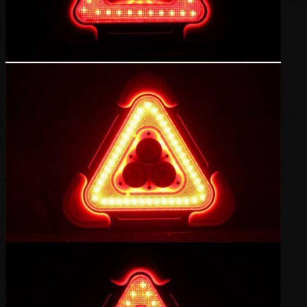 2-IN-1 Emergency Triangular Roadside Warning Light - Image 2