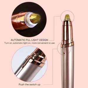 2-in-1 Painless Eyebrows Trimmer