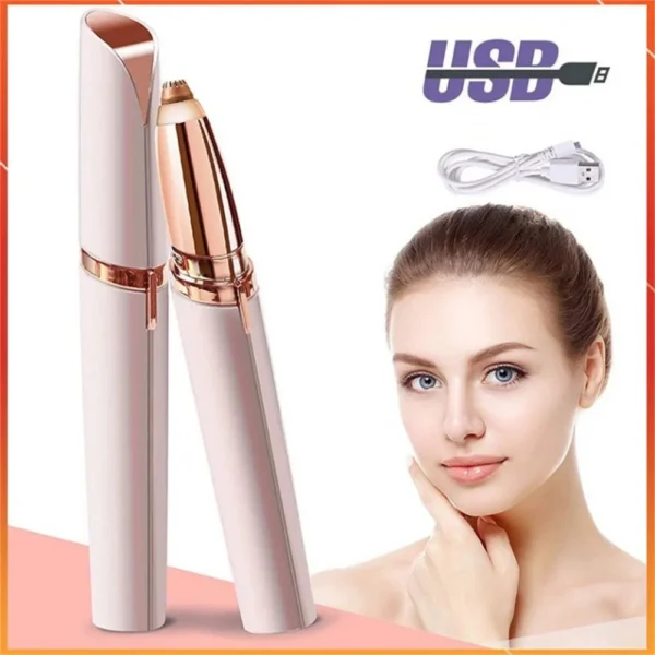2-in-1 Painless Eyebrows Trimmer - Image 4