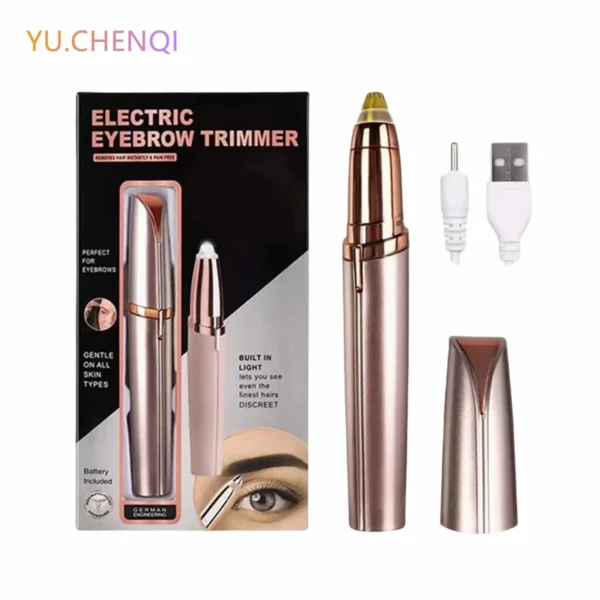 2-in-1 Painless Eyebrows Trimmer - Image 5
