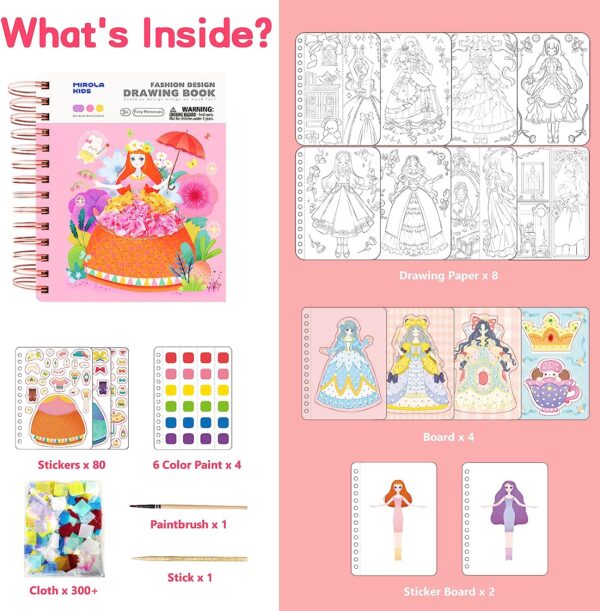 3 in 1 Fashion Design Drawing Book-Set - Image 3