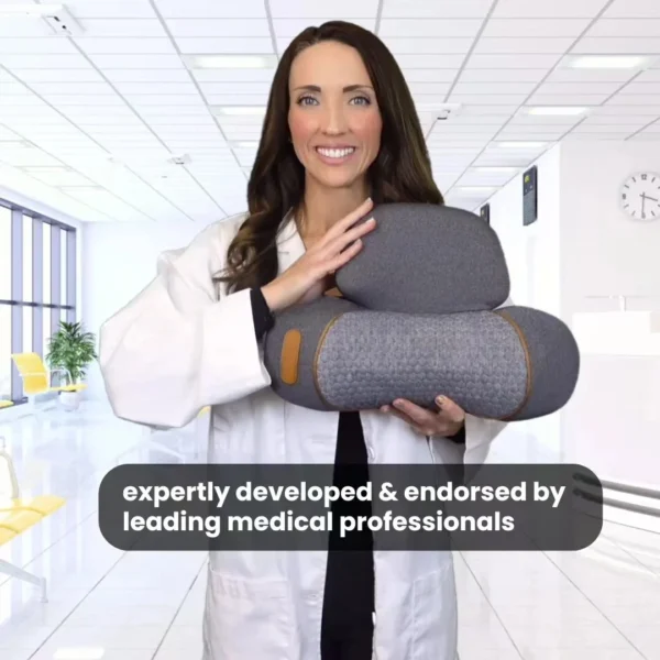 3-in-1 Neck Massager – Cervical Pillow with Heat, Vibration Massage & Neck Traction for Spine Support & Relaxation - Image 3