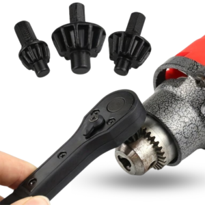 3-in-1 Ratcheting Drill Chuck Key