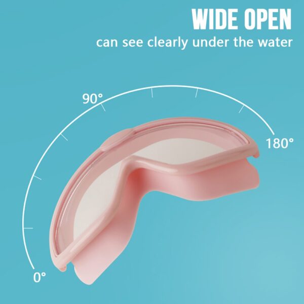 Anti-Fog UV Protection Swimming Glasses With Earplugs - Image 5