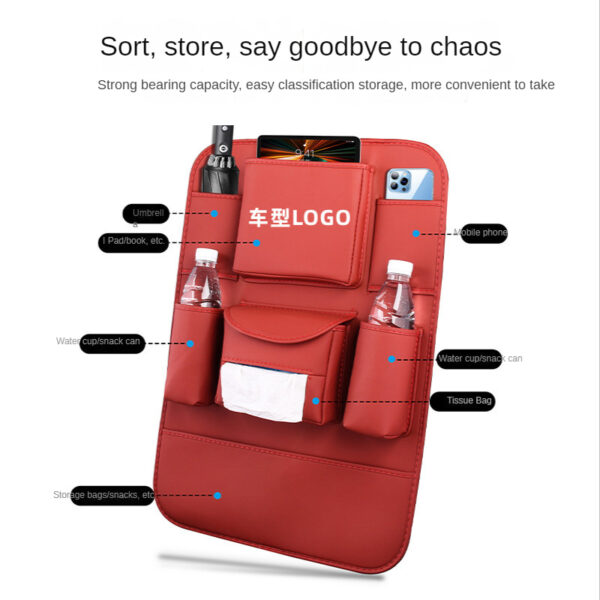 Car Multi-function Seat Back Storage Organizer - Image 4