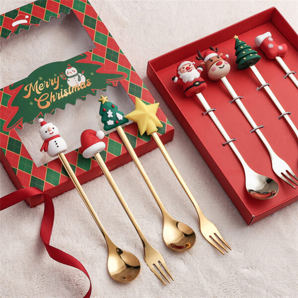 Christmas Cutlery Set-6PCS - Image 4