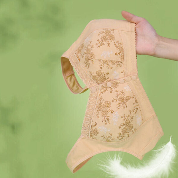 Cotton Front Closure Bra - Image 3
