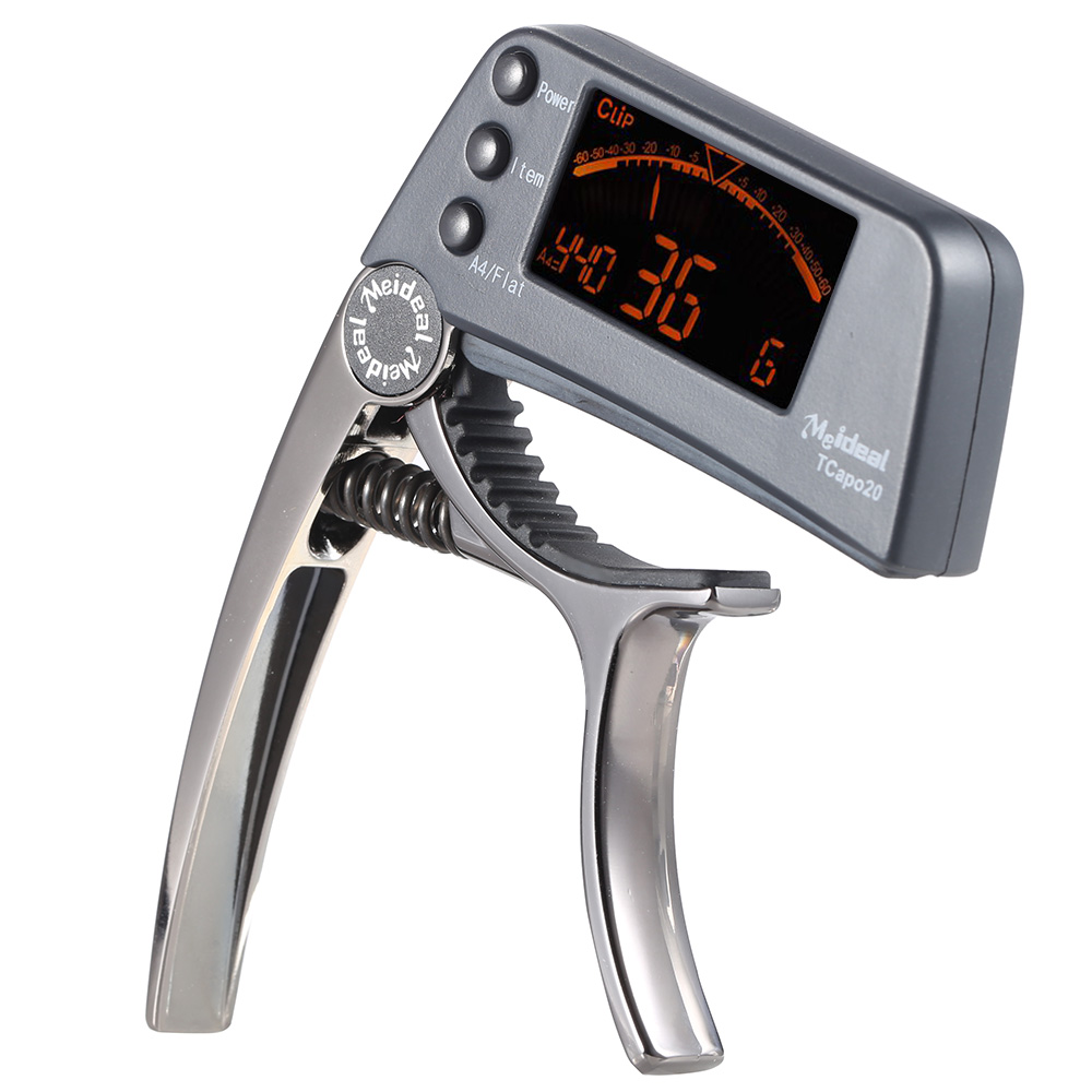 DUAL-USE GUITAR CAPO TUNER WITH LCD DISPLAY - Image 2