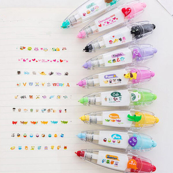 Decorative Sticker Pen-4pcs - Image 5