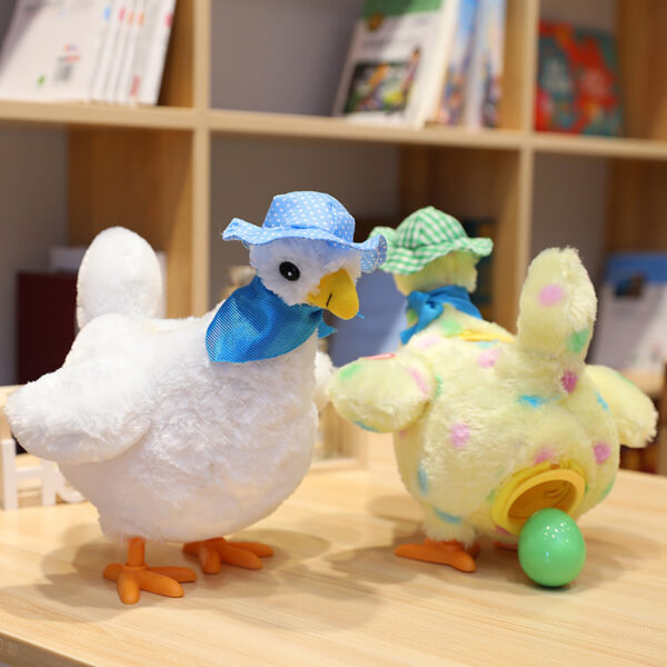 Electric Crazy Plush Chicken - Image 2