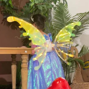 Electric Elf Butterfly Wings with Music Lights