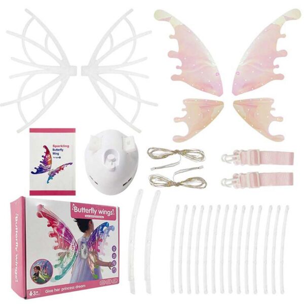 Electric Elf Butterfly Wings with Music Lights - Image 5