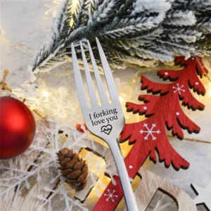 Engraved Fork- I Forking Love You