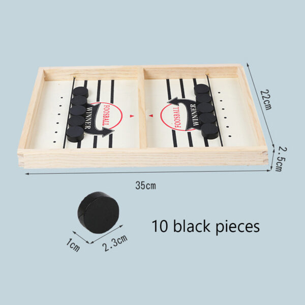 FOOSBALL WINNER - FAMILY WOODEN HOCKEY GAME - Image 3