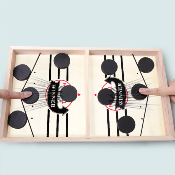 FOOSBALL WINNER - FAMILY WOODEN HOCKEY GAME - Image 5