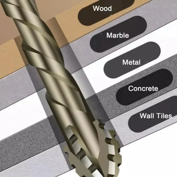 High-Performance Titanium-Coated Drill 5PCS - Image 6