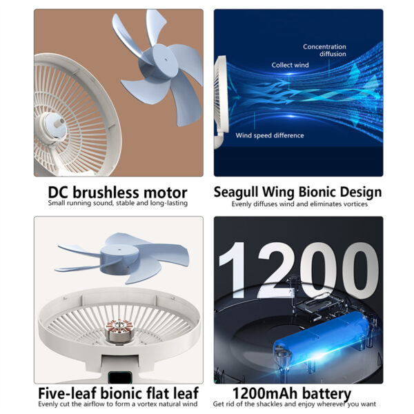 Household Dual-use Portable Fan - Image 5