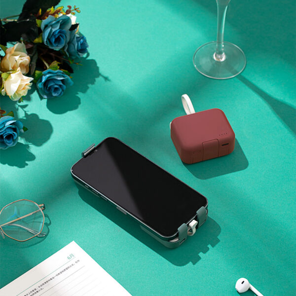 Mini Power Bank and Phone Holder - Image 2