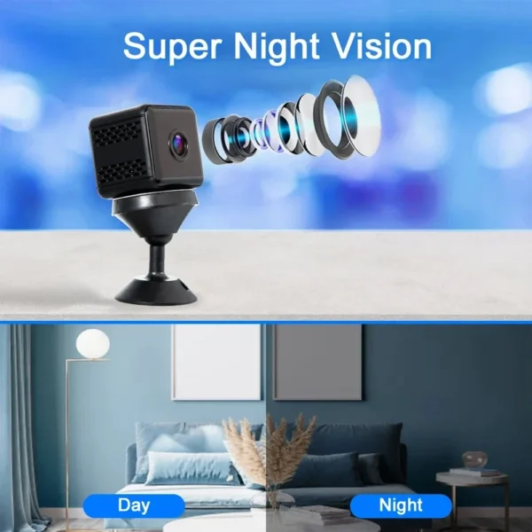 Mini Smart HD Night Vision Security Camera - Image 4