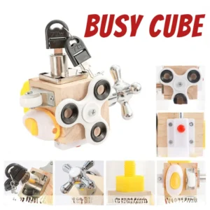 Montessori Busy Cube