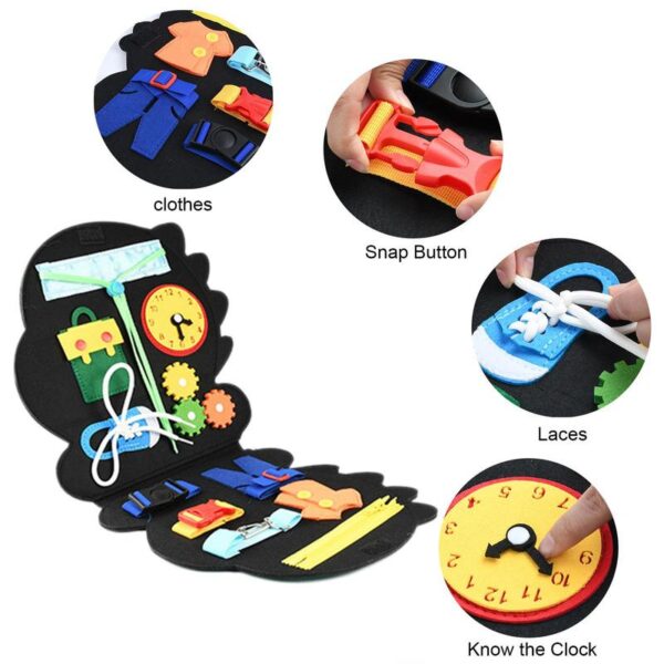 Montessori Dino Busy Board - Image 3
