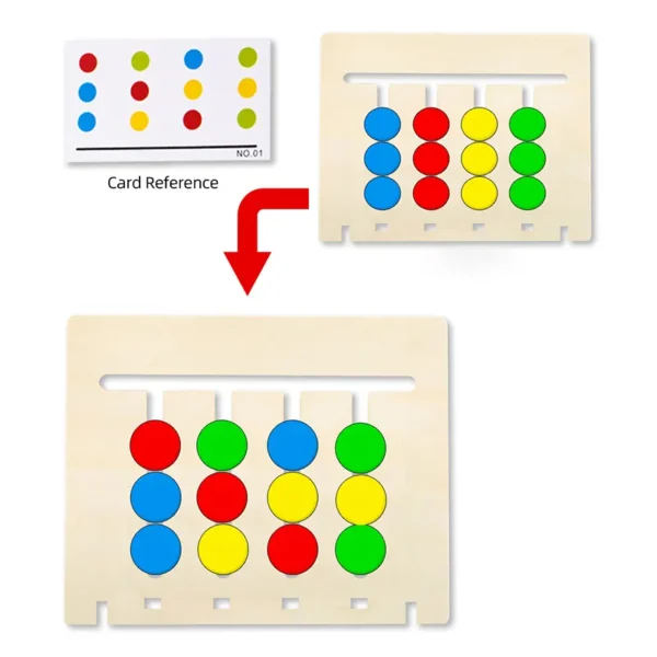 Montessori Double-Sided Matching Game - Image 3