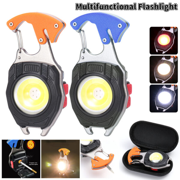 Multifunction Keychain Flashlight - Image 2