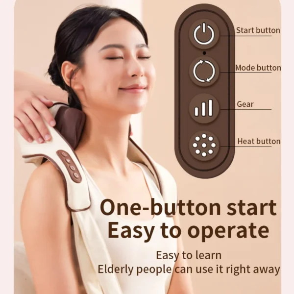 Neck and Shoulder Heat Massager - Image 7