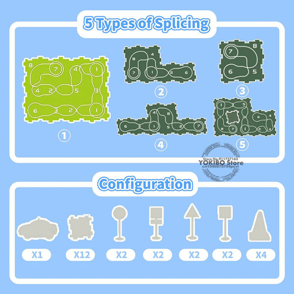 Operated Toy Vehicle and Puzzle Board - Image 3