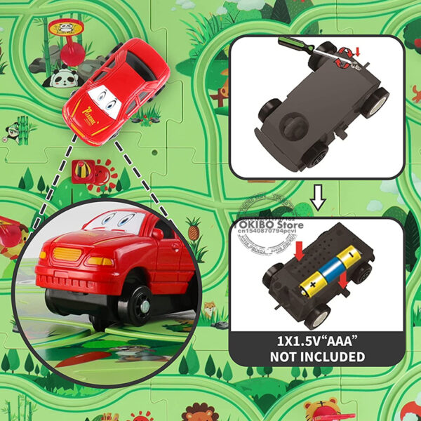 Operated Toy Vehicle and Puzzle Board - Image 5