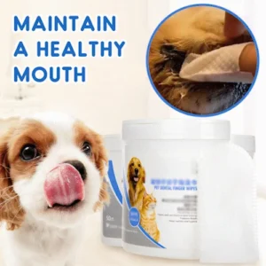 Pet Dental Cleaning finger Wipes